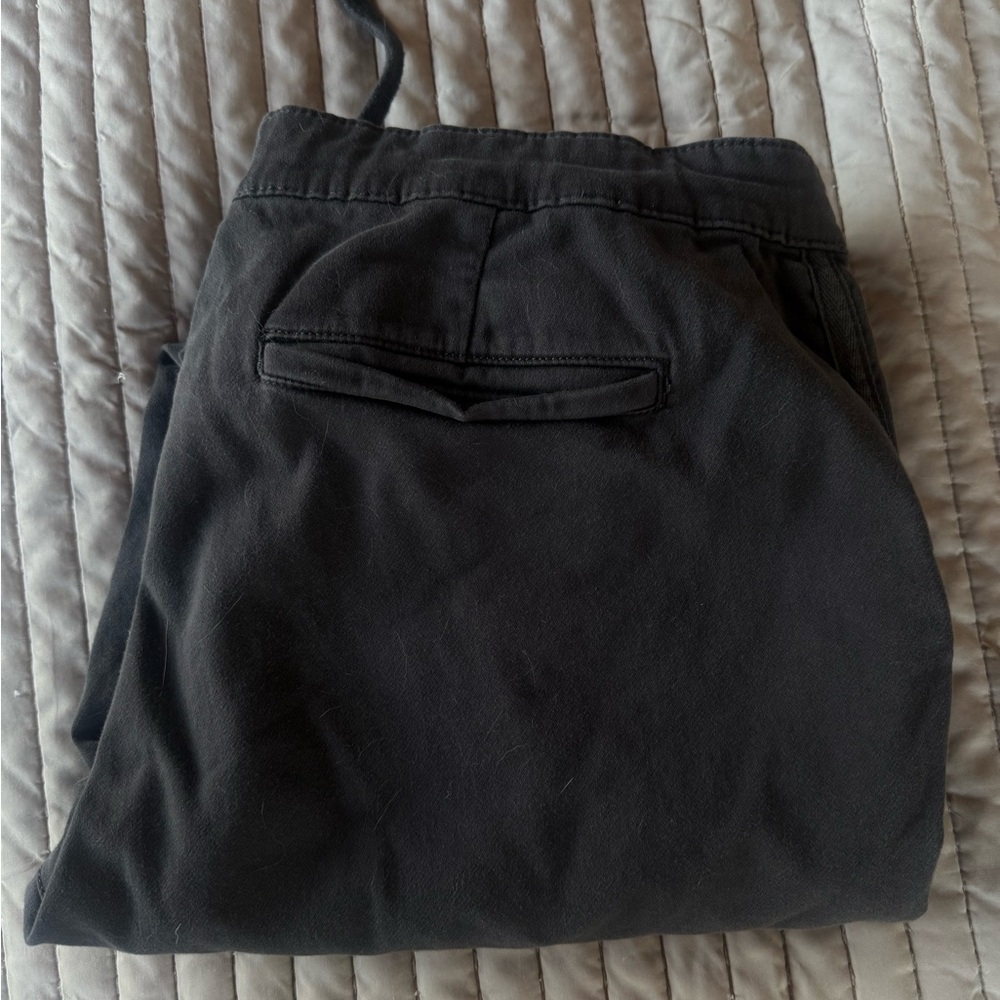 DL1961 Ultimate Knit Men's Black Casual Drawstring Pants